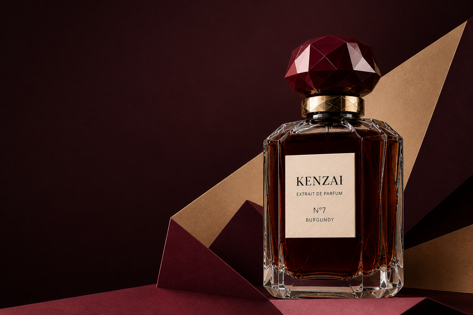 KENZAI N°7 product editorial in a folded paper world