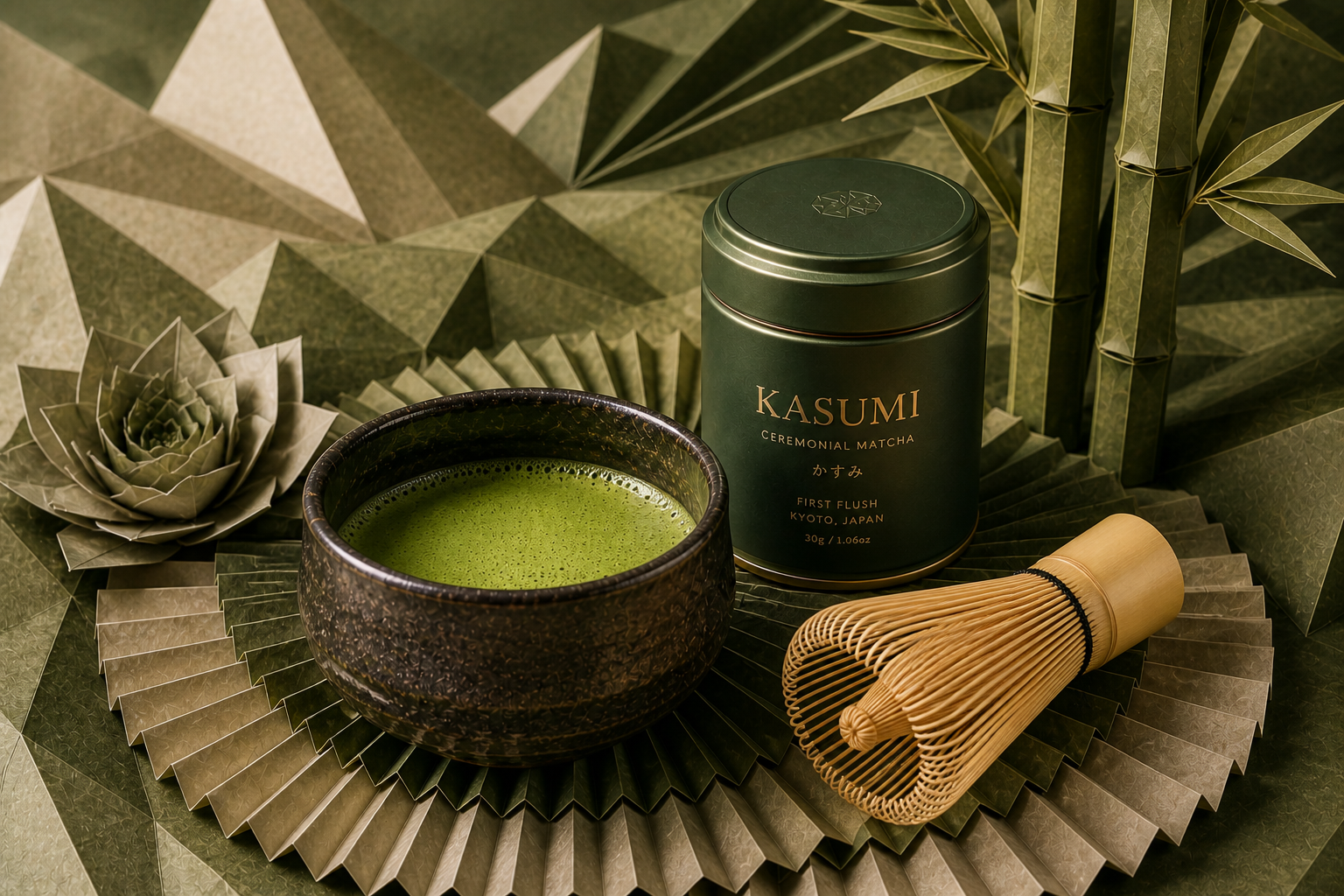 KASUMI 3:2 ceremonial matcha product detail