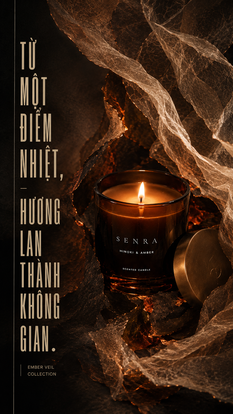 SENRA 9:16 story social: Hương nở từ nhiệt.